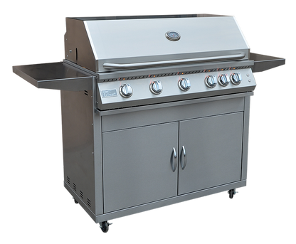 KoKoMo BBQ Grill 40” Professional 5-Burner Freestanding Cart Model