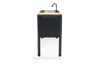 Portals Dark Outdoor Kitchen