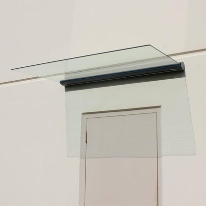Advaning GA Series Clear Construction-Grade Tempered Glass Awning With Single Clamp (DA5535-DA6339) (SAK92613)