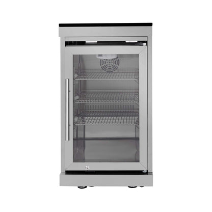 Capri 96-Inch 6-Burner 85000 BTU Outdoor Kitchen Liquid Propane Grill Island With Fridge (SAK42895)